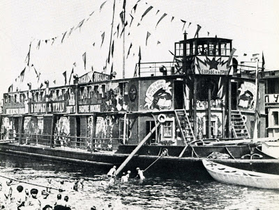 MQ Agitprop Boat with theatres and entertainment on board 1920s