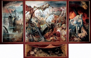 Anti-war and anti-fascist German art: Otto Dix and George Grosz